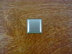 Old iron/pewter bungalow square top knob CH-1083.19