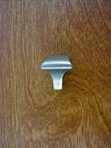 old iron smooth top square funnel knob craftsmanhardware.com
