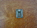 Old iron/pewter bungalow backplate finger pull CH-1506.19