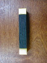 Brushed golden brass fuse metal black walnut pull ch20wbgb