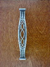 firenza silver scroll design ornate pull ch280fs