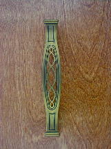 light firenza bronze scroll design ornate pull ch280lb