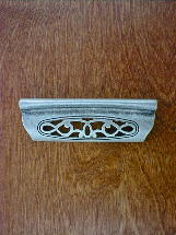 firenza silver scroll design finger pull ch282fs