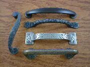 Antique door hinges