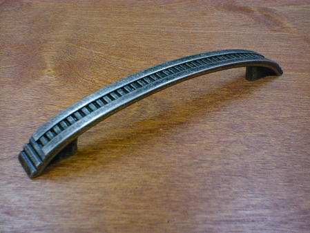 CH-4630bnv black nickel vibed traditional curved sydney handle (lg) Craftsmanhardware.com