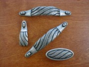 Cable industrial style | Old silver pewter cable cabinetry hardware | Craftsmanhardware.com